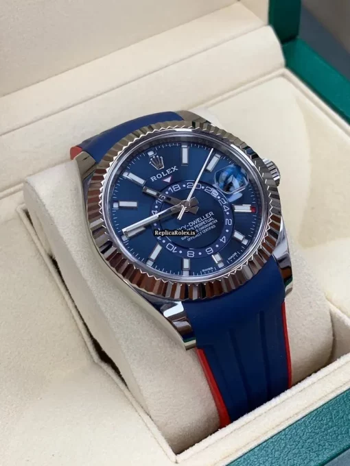 Discount Replica Rolex Sky-dweller 326934 Caliber 9001 Automatic Movement 42mm Steel Case Mens/unisex Watch - Image 3