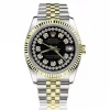 1:1 Fake Rolex Lady-datejust 69173 Automatic Movement 26mm Gold/steel Case Womens Watch