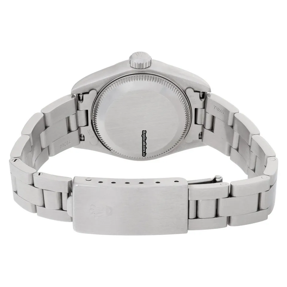 Recommend Replica Rolex Oyster Perpetual Lady Date 79160 Automatic Movement 26mm Steel Case Womens Watch - Image 4