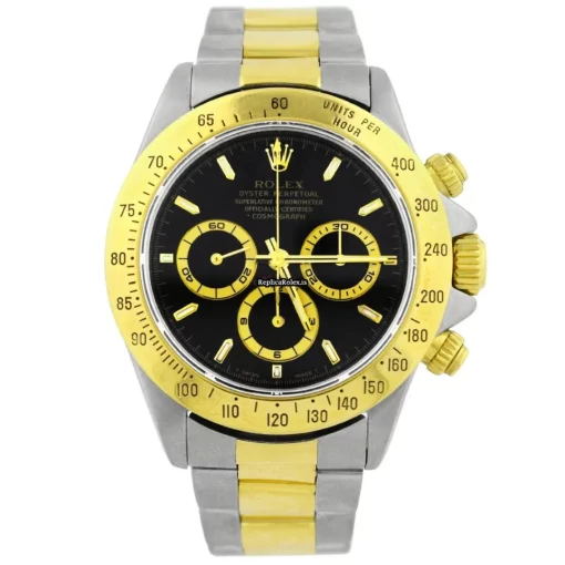 Nice Replica Rolex Daytona 16523 Caliber 4030 Automatic Movement 40mm Gold/steel Case Mens/unisex Watch
