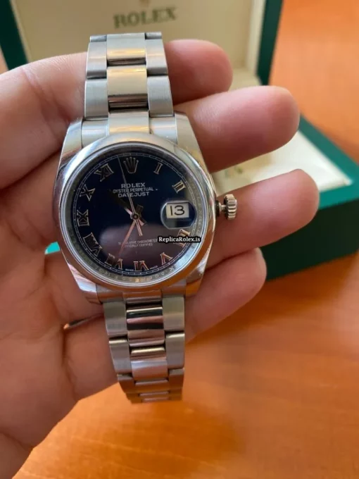 Popular Replica Rolex Datejust 116200 Caliber 3135 Automatic Movement 36mm Steel Case Mens/unisex Watch - Image 5