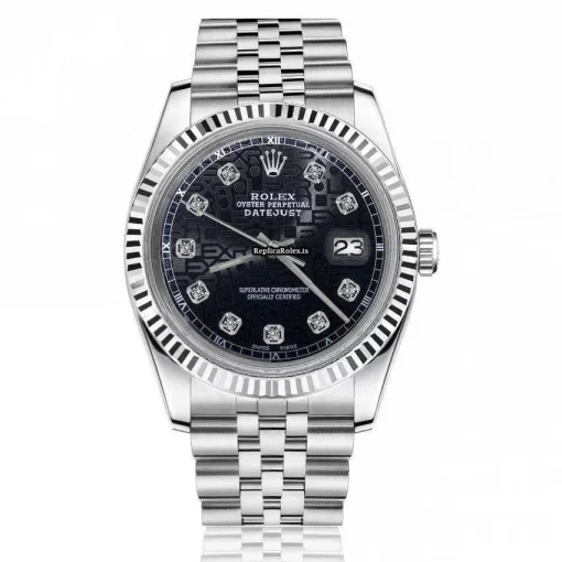 Fine Replica Rolex Datejust 16030 Automatic Movement 36mm Steel Case Mens/unisex Watch