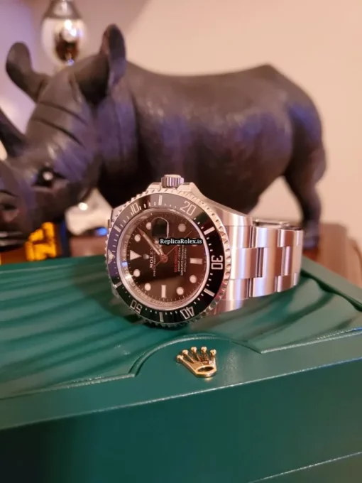 Durable Fake Rolex Sea-dweller 126600 Caliber 3235 Automatic Movement 43mm Steel Case Mens/unisex Watch - Image 7