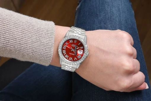 Ideal Replicas Rolex Datejust 16014 Automatic Movement 36mm Steel Case Mens/unisex Watch - Image 7