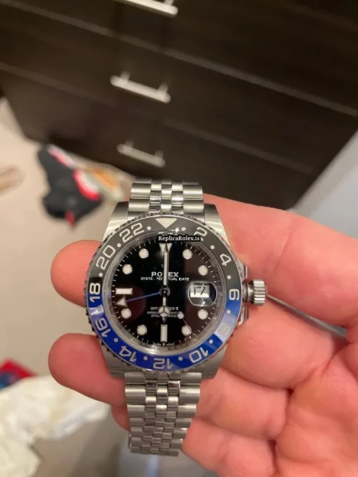 Great Replica Rolex Gmt-master II 126710blnr Caliber 3285 Automatic Movement 40mm Steel Case Mens/unisex Watch - Image 6