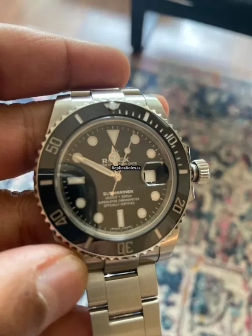 Good Replica Rolex Submariner Date 116610ln-0001 Caliber 3135 Automatic Movement 40mm Steel Case Mens/unisex Watch - Image 11