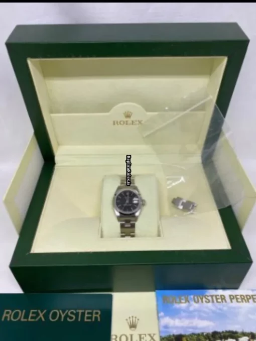 Incredible Replica Rolex Oyster Perpetual Lady Date 79160 Caliber 2235 Automatic Movement 26mm Steel Case Womens Watch - Image 6