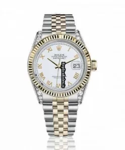Amazing Replica Rolex Lady-datejust 69173 Automatic Movement 26mm Gold/steel Case Womens Watch