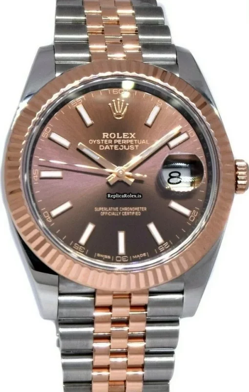 Durable Replica Rolex Datejust II 126331 Automatic Movement 41mm Gold/steel Case Watch