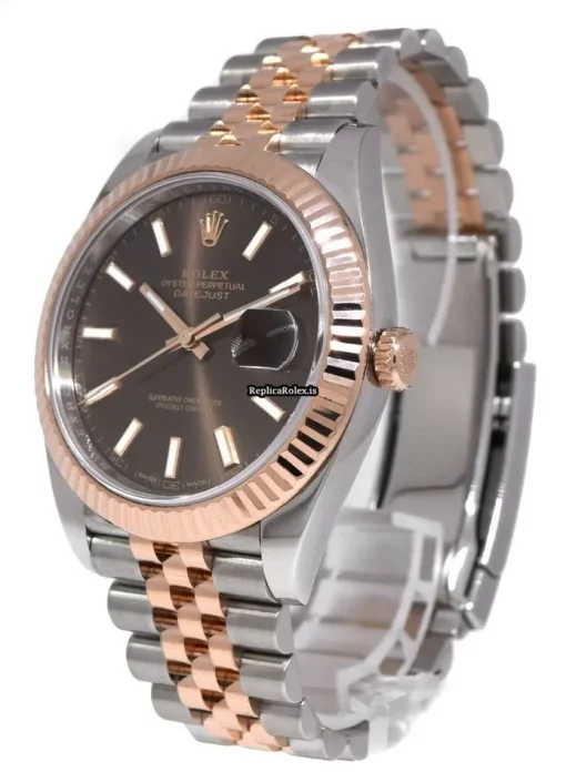 Durable Replica Rolex Datejust II 126331 Automatic Movement 41mm Gold/steel Case Watch - Image 3