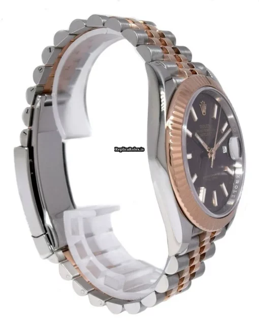 Durable Replica Rolex Datejust II 126331 Automatic Movement 41mm Gold/steel Case Watch - Image 7