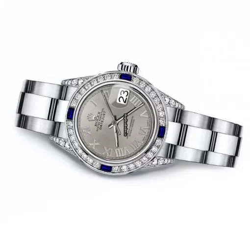 Pleasing Fake Rolex Lady-datejust 68273 Automatic Movement 31mm Steel Case Womens Watch - Image 2