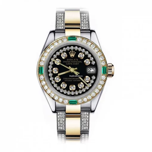 Inexpensive Replica Rolex Datejust 16013 Automatic Movement 36mm Gold/steel Case Mens/unisex Watch
