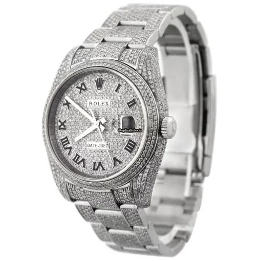 Fantastic Fake Rolex Datejust 116200 Caliber 3135 Automatic Movement 36mm Steel Case Mens/unisex Watch - Image 2