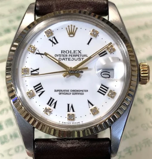 Wonderful Replica Rolex Datejust 16013 Automatic Movement 36mm Steel Case Mens/unisex Watch
