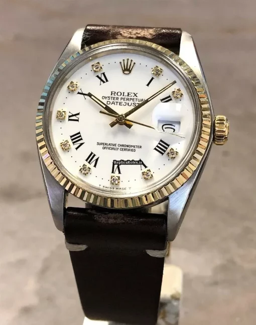 Wonderful Replica Rolex Datejust 16013 Automatic Movement 36mm Steel Case Mens/unisex Watch - Image 3