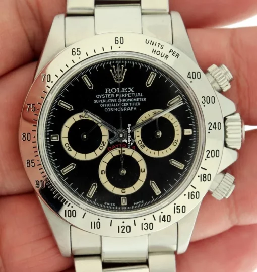 Aaa Replica Rolex Daytona 16520 Zenith El Primero Caliber 4030 Automatic Movement 40mm Steel Case Mens/unisex Watch - Image 6
