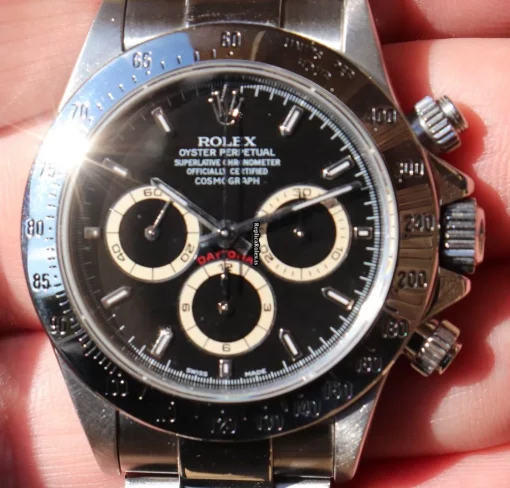 Aaa Replica Rolex Daytona 16520 Zenith El Primero Caliber 4030 Automatic Movement 40mm Steel Case Mens/unisex Watch - Image 8