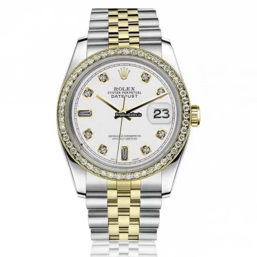 Amazing Fake Rolex Datejust 16013 Automatic Movement 36mm Gold/steel Case Mens/unisex Watch