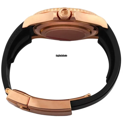 Defect Fake Rolex Yacht-master 40 116655 Caliber 3135 Automatic Movement 40mm Rose Gold Case Mens/unisex Watch - Image 4