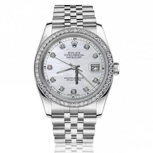High-end Fake Rolex Datejust 16030 Automatic Movement 36mm Steel Case Mens/unisex Watch