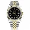 Nice Fake Rolex Lady-datejust 69173 Automatic Movement 26mm Gold/steel Case Womens Watch