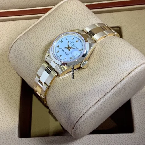 Marvellous Replica Rolex Datejust 69168 Automatic Movement 26mm Yellow Gold Case Womens Watch - Image 2