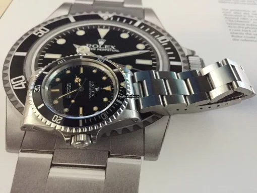 Unique Fakes Rolex Submariner (no Date) 5513 Caliber 1520 Automatic Movement 40mm Steel Case Mens/unisex Watch - Image 7