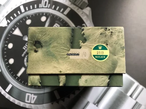 Unique Fakes Rolex Submariner (no Date) 5513 Caliber 1520 Automatic Movement 40mm Steel Case Mens/unisex Watch - Image 9
