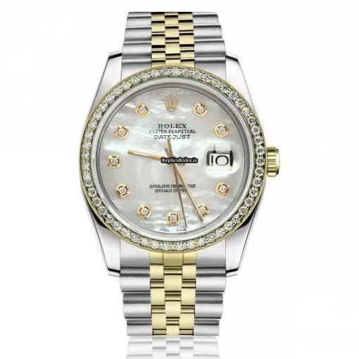 Exquisite Replica Rolex Datejust 16233 Automatic Movement 36mm Gold/steel Case Mens/unisex Watch