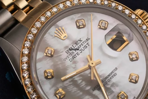 Exquisite Replica Rolex Datejust 16233 Automatic Movement 36mm Gold/steel Case Mens/unisex Watch - Image 3