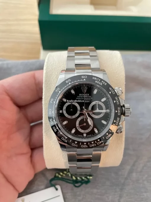 Superb Replica Rolex Daytona 116500ln Caliber 4130 Automatic Movement 40mm Steel Case Mens/unisex Watch - Image 4