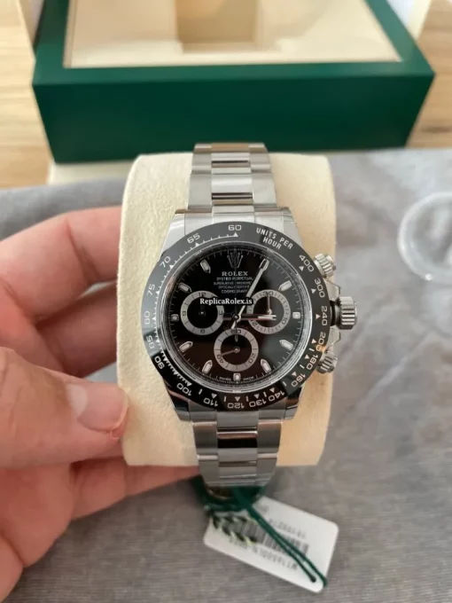 Superb Replica Rolex Daytona 116500ln Caliber 4130 Automatic Movement 40mm Steel Case Mens/unisex Watch - Image 5