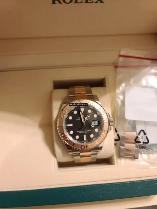 Exquisite Replica Rolex Yacht-master 40 126621 Caliber 3235 Automatic Movement 40mm Gold/steel Case Mens/unisex Watch - Image 2