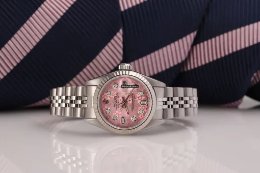 Incredible Replica Rolex Lady-datejust 69174 Automatic Movement 26mm Steel Case Womens Watch - Image 3