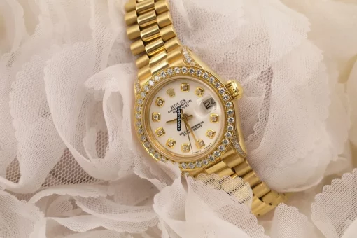 Wonderful Knockoff Rolex Lady-datejust 6917 Automatic Movement Womens Watch - Image 3