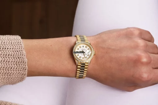 Wonderful Knockoff Rolex Lady-datejust 6917 Automatic Movement Womens Watch - Image 7