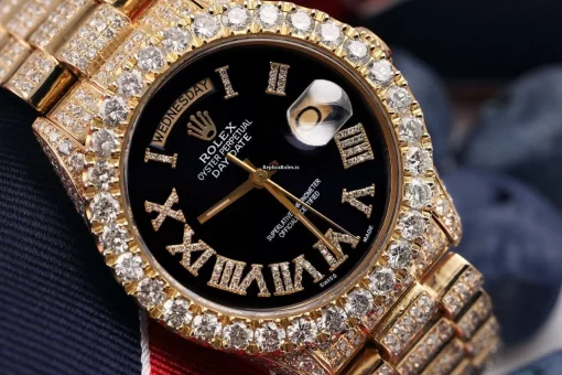Wholesale Fake Rolex Day-date 36 18038 Automatic Movement 36mm Yellow Gold Case Mens/unisex Watch - Image 6