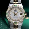 Stylish Fake Rolex Lady-datejust 68274 Automatic Movement 31mm Gold/steel Case Womens Watch