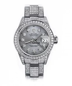 Cheap Copies Rolex Oyster Perpetual Lady Date 69160 Automatic Movement 26mm Steel Case Womens Watch