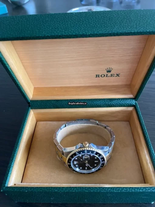 Defect Replica Rolex Gmt-master II 126711chnr Caliber 3285 Automatic Movement 40mm Gold/steel Case Mens/unisex Watch - Image 5