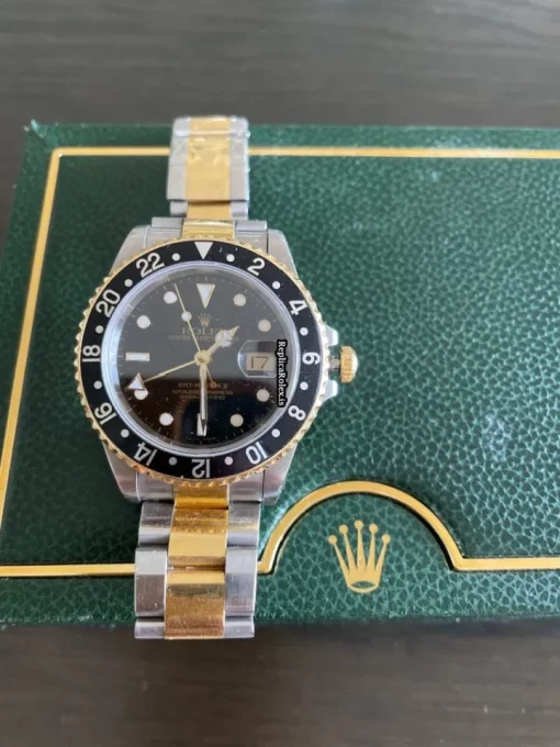 Defect Replica Rolex Gmt-master II 126711chnr Caliber 3285 Automatic Movement 40mm Gold/steel Case Mens/unisex Watch - Image 7