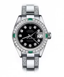 Amazing Clone Rolex Oyster Perpetual Lady Date 69160 Automatic Movement 26mm Steel Case Womens Watch