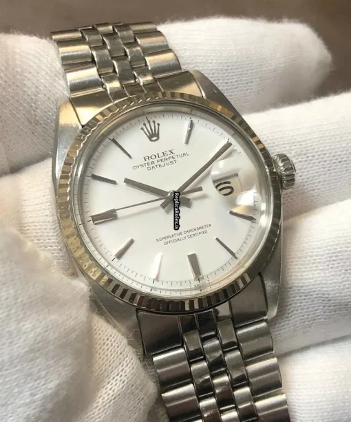Trustworthy Replica Rolex Datejust 1601 Automatic Movement 36mm Steel Case Mens/unisex Watch - Image 4