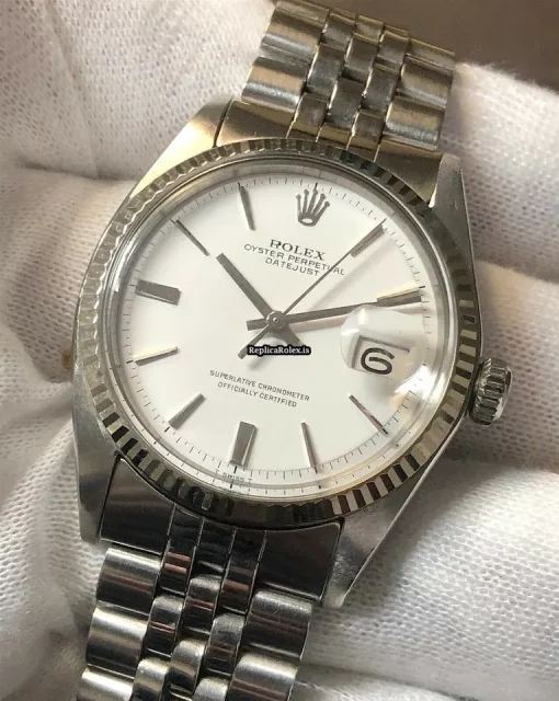 Trustworthy Replica Rolex Datejust 1601 Automatic Movement 36mm Steel Case Mens/unisex Watch - Image 6