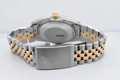 Marvellous Fake Rolex Datejust 1601 Caliber 1570 Automatic Movement 36mm Gold/steel Case Mens/unisex Watch - Image 5
