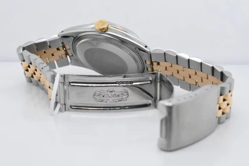 Marvellous Fake Rolex Datejust 1601 Caliber 1570 Automatic Movement 36mm Gold/steel Case Mens/unisex Watch - Image 6