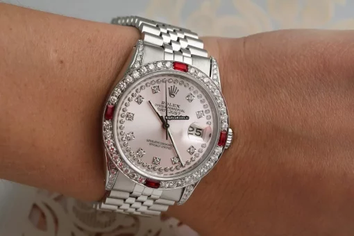 Incredible Replica Rolex Datejust 16014 Automatic Movement 36mm Steel Case Mens/unisex Watch - Image 10