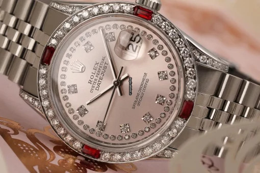 Incredible Replica Rolex Datejust 16014 Automatic Movement 36mm Steel Case Mens/unisex Watch - Image 5