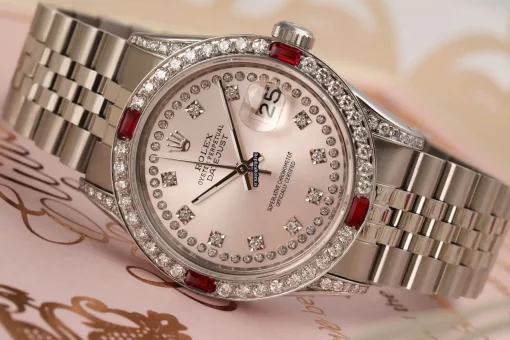 Incredible Replica Rolex Datejust 16014 Automatic Movement 36mm Steel Case Mens/unisex Watch - Image 6